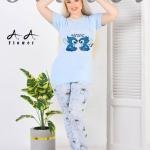 بجامه نص كم ستيتش