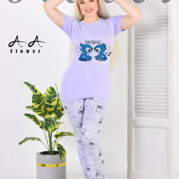 بجامه نص كم ستيتش