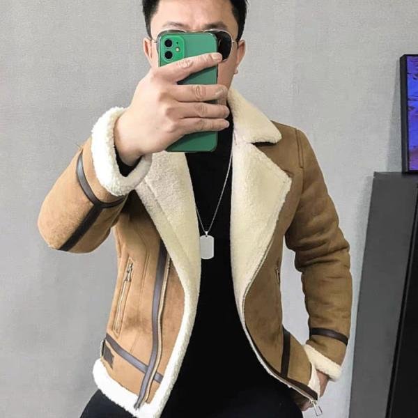 عربكو – جاكيت رجالي جلد