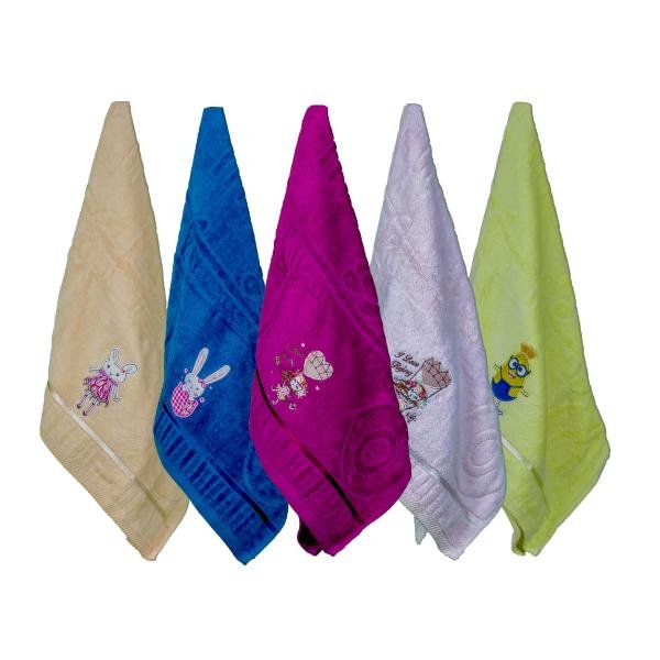 مناشف حمام فاخرة من القطن الناعم شكل كرتوني