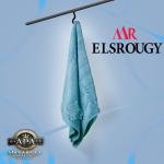 مناشف حمام فاخرة من القطن الناعم شكل وردة