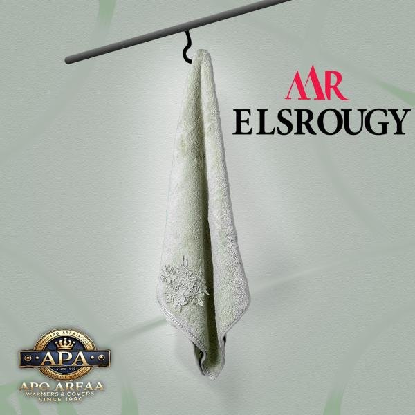 مناشف حمام فاخرة من القطن الناعم شكل وردة