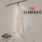 مناشف حمام فاخرة من القطن الناعم شكل ورد