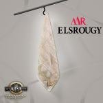 مناشف حمام فاخرة من القطن الناعم شكل مزخرف