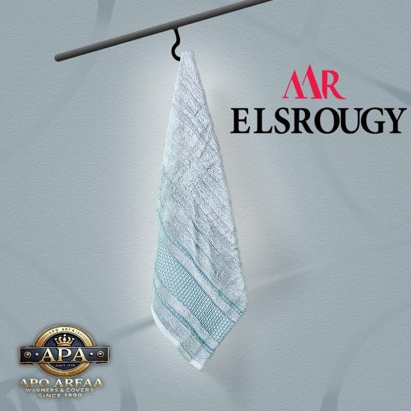 مناشف حمام فاخرة من القطن الناعم شكل مزخرف