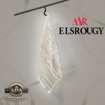 مناشف حمام فاخرة من القطن الناعم شكل مزخرف