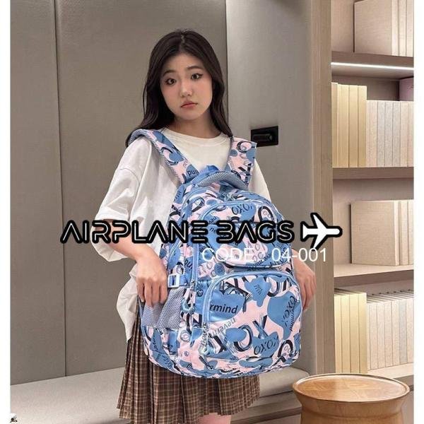 شنطة ظهر للبنات  - شنطة مدرسية - خفيفة الوزن ومتينة وواسعة