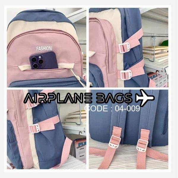 شنطة ظهر للبنات  - شنطة مدرسية - خفيفة الوزن ومتينة وواسعة