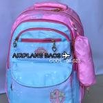 شنطة ظهر للبنات  - شنطة مدرسية - خفيفة الوزن ومتينة وواسعة