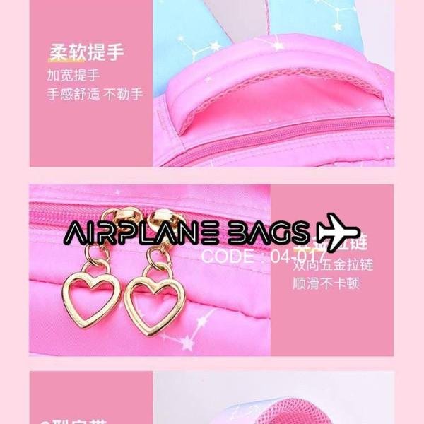 شنطة ظهر للبنات  - شنطة مدرسية - خفيفة الوزن ومتينة وواسعة