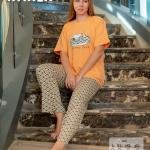 طقم بيجامة صيفي حريمي – قطن ناعمة بتصميم عصري، مريح للبيت من New Karen