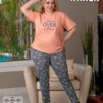 طقم بيجامة صيفي حريمي – قطن ناعمة بتصميم عصري، مريح للبيت من New Karen