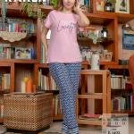 طقم بيجامة صيفي حريمي – قطن ناعمة بتصميم عصري، مريح للبيت من New Karen