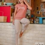 طقم بيجامة صيفي حريمي – قطن ناعمة بتصميم عصري، مريح للبيت من New Karen