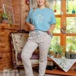 طقم بيجامة صيفي حريمي – قطن ناعمة بتصميم عصري، مريح للبيت من New Karen