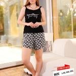 طقم بيجامة صيفي حريمي – قطن ناعمة بتصميم عصري، مريح للبيت من New Karen