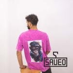 تيشيرت رجالي قطن مطبوع بتصميم مطبوع عصري – خامة مريحة وناعمة من Saveo