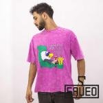 تيشيرت رجالي قطن مطبوع بتصميم مطبوع عصري – خامة مريحة وناعمة من Saveo