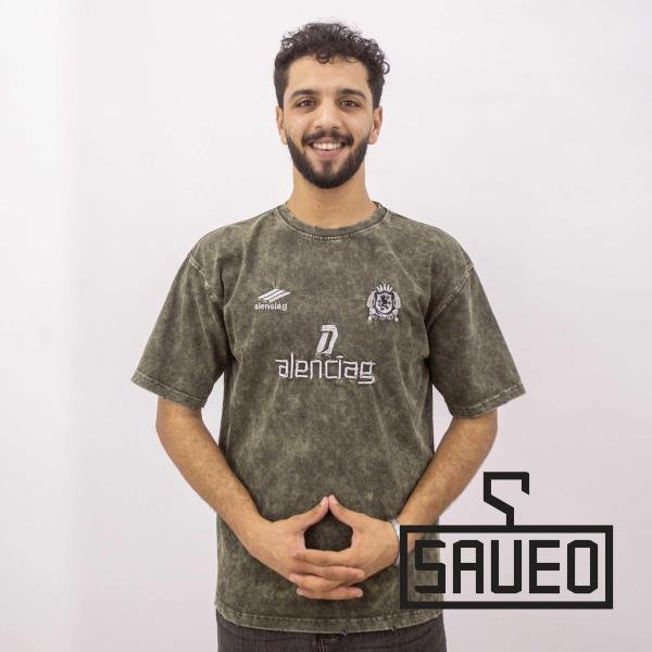 تيشيرت رجالي قطن مطبوع بتصميم مطبوع عصري – خامة مريحة وناعمة من Saveo