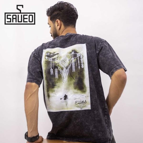 تيشيرت رجالي قطن  – خامة مريحة وناعمة من Saveo