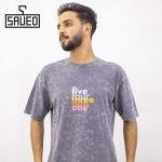 تيشيرت رجالي كاجوال قطن مطبوع  مقاسات متعددة وخامة مريحة للشباب والرجال من Saveo