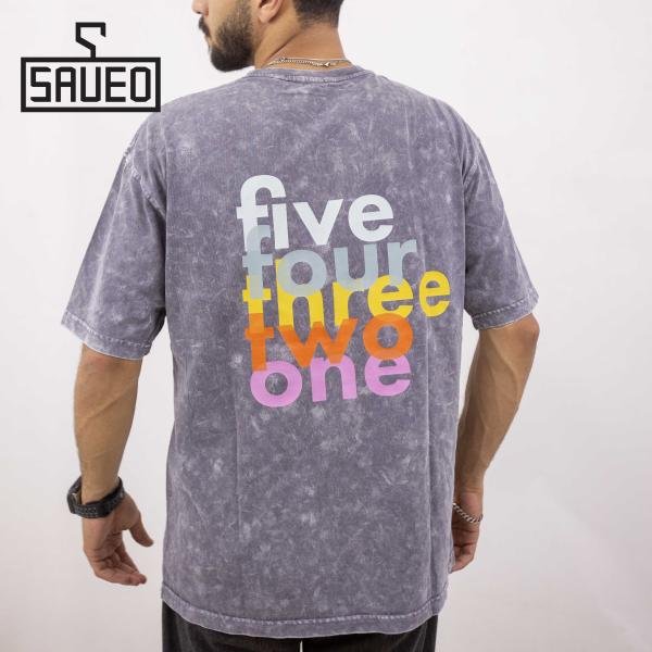 تيشيرت رجالي كاجوال قطن مطبوع  مقاسات متعددة وخامة مريحة للشباب والرجال من Saveo