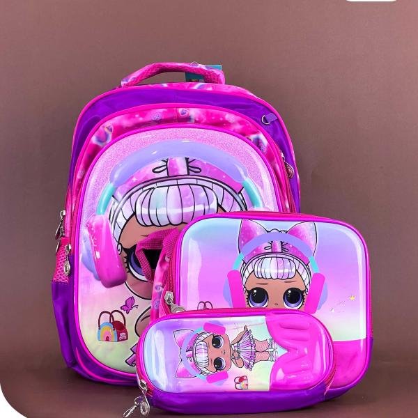 شنطة ظهر 3قطع مستورد