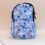 شنطة ظهر مشجره 6 رسومات 6 لون 2 حاجذ مقاس 18