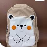 شنطة ظهر مدرسية للاطفال برسمة الدبدوب من Sila