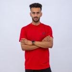 طقم تيشرت مع شورت رياضي للرجال