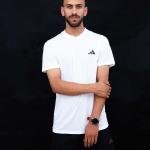 طقم تيشرت مع شورت رياضي للرجال